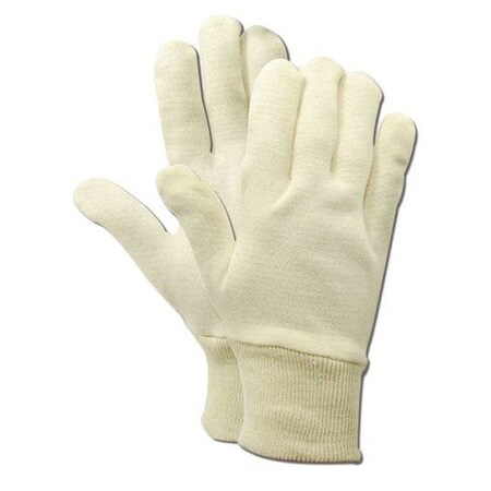 Magid Textile Gloves, Natural, L, 12 PK T2705